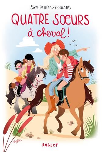 Quatre soeurs à cheval